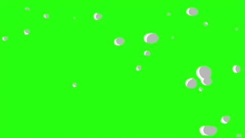 Animation Smoke On Green Screen Backgrou Stock Video Pond