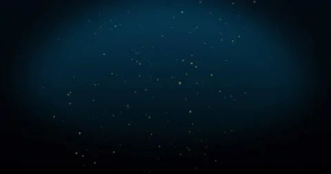 Animation Of White Spots Floating On Blu Stock Video Pond