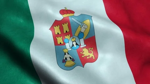 Flag Of The Mexico State Of Tabasco Seam Stock Video Pond5