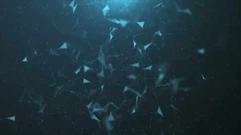 Futuristic Abstract Blue Animation Backg Stock Video Pond5