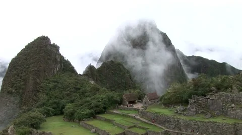 Machu Picchu Old Inca City In The Andes Stock Video Pond5