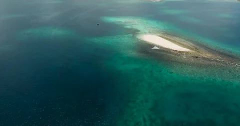 Naked Island In Surigao Del Sur Philipp Stock Video Pond5