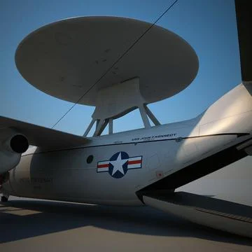 3D Model Northrop Grumman E 2 Hawkeye 91388711 Pond5