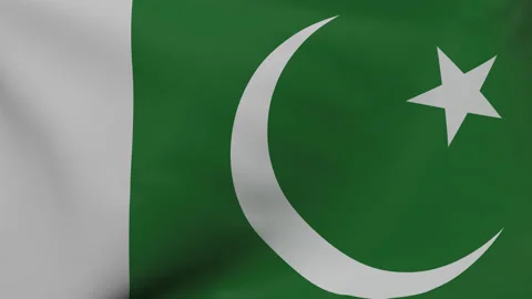 Pakistan Waving Flag Seamless Loop Anima Stock Video Pond5