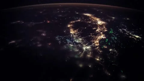 Planet Earth Seen From The Iss Beautifu Stock Video Pond