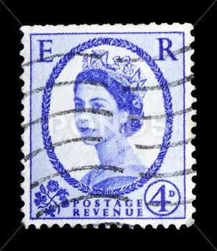 Queen Elizabeth II Predecimal Wilding Serie Circa 1968 Premium