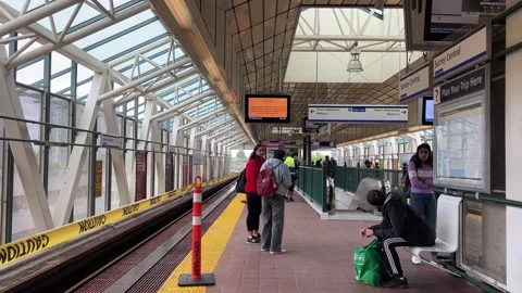 Renovation Of Sky Train Station On Surra Stock Video Pond5