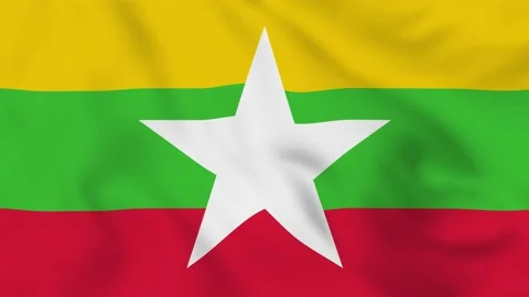 Republic Of The Union Of Myanmar Realist Stock Video Pond