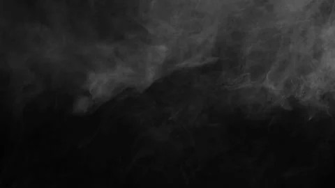 Screen Of Smoke On Black Background Stock Video Pond