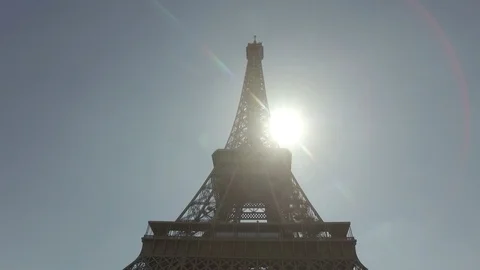 Underneath The Eiffel Tower In Paris Fr Stock Video Pond