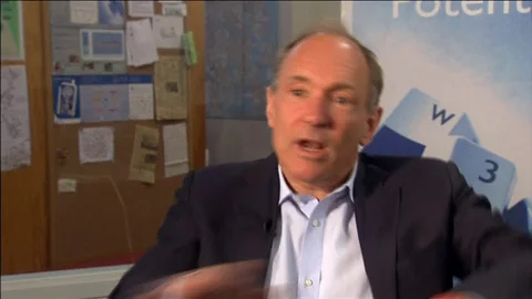 Usa File Tim Berners Lee The Inventor Stock Video Pond