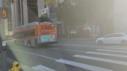 Walking Downtown Los Angeles California Stock Video Pond5