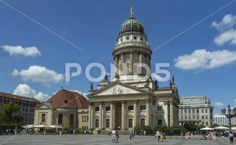 French Cathedral and Gendarmenmarkt in Berlin
