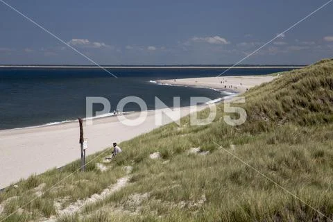Beach and dunes at List West on Sylt