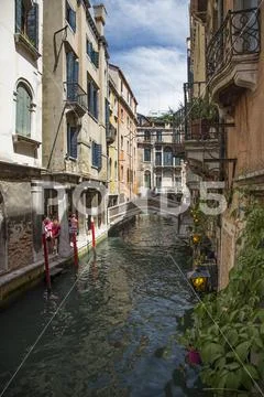 Gondola stop, Venice / Italy