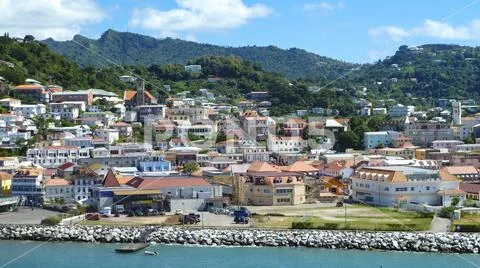 Saint Johns on the Caribbean island of Grenada