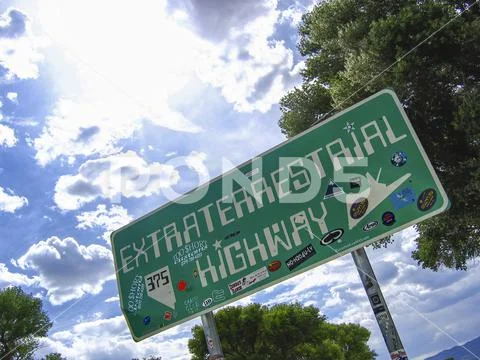 Extraterrestrial Highway, Warm Springs, Nevada, USA