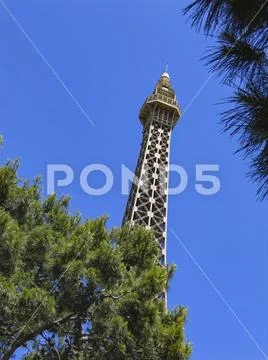 Eiffel Tower from Hotel Paris, Las Vegas Strip