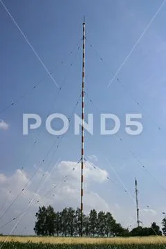 Radio mast, transmitter in Germany