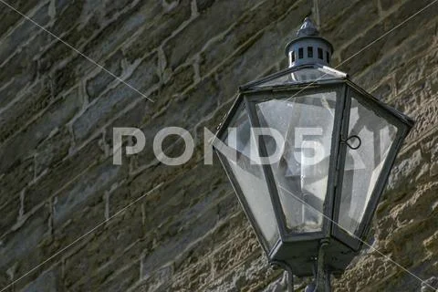 Old lantern at Hohenzollern Castle