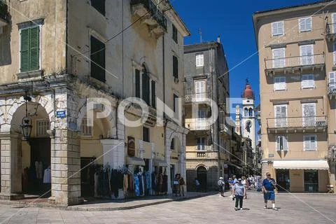 Old town of Kerkyra, Corfu, Greece