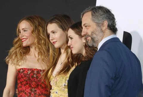 Judd Apatow, Maude Apatow, Iris Apatow And Leslie Mann At The Los Angeles  Premiere Of 'This Is 40' Held At The Grauman's Chinese Theatre In Los  Angeles, USA On December 12, 2012.