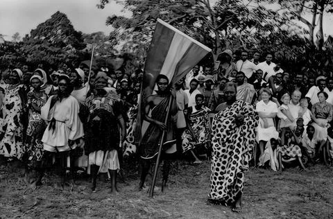 Nov. 11, 1961 - Fincher Royal Tour Of Ghana. The Queen at the High Life  Ball at