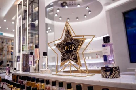 Moscow, Russia. 8th of March, 2022 A closed DIOR shop at the TsUM