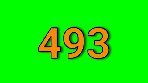 0 to 1000 fast countdown green screen video Stock Footage 322913858