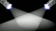 Animated white reflectors