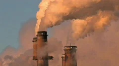Smoke Stacks pollution global warming climate change HD