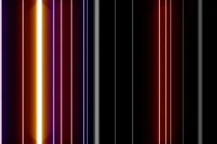 Colored Vertical Lines glowing