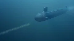 Submarine launching torpedo Part 1 HD 1080