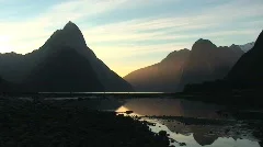 Milford Sound in Fiordland National Park in New Zealand