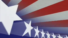 Stars and Stripes Looping Background