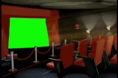 Home Theater Green Screen