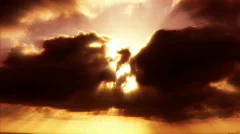 Time Lapse Cloudscape HD 1 Sunset