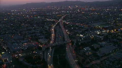 LA aerials.