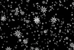 Snowfall (many snowflakes, any form, speedup)