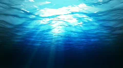Underwater Ocean Light Rays (25fps)