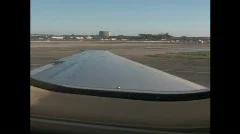 Cool View of Airline Landing in Los Angeles