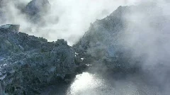 Boiling Water Seam from Hot Springs