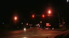 Freeway at Night Driving Timelapse