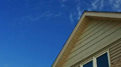 Clouds and House Gable Time Lapse
