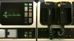EKG machine heart attack - HD 