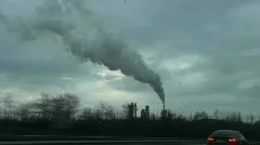 Pollution from an industry
