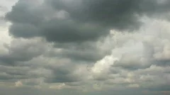 time lapse storm clouds. video without the birds.