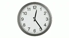 Clock Timelapse White Background hd1080