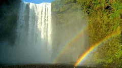 Gulfoss Waterfall Rainbow