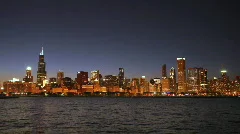 Chicago at Night 1